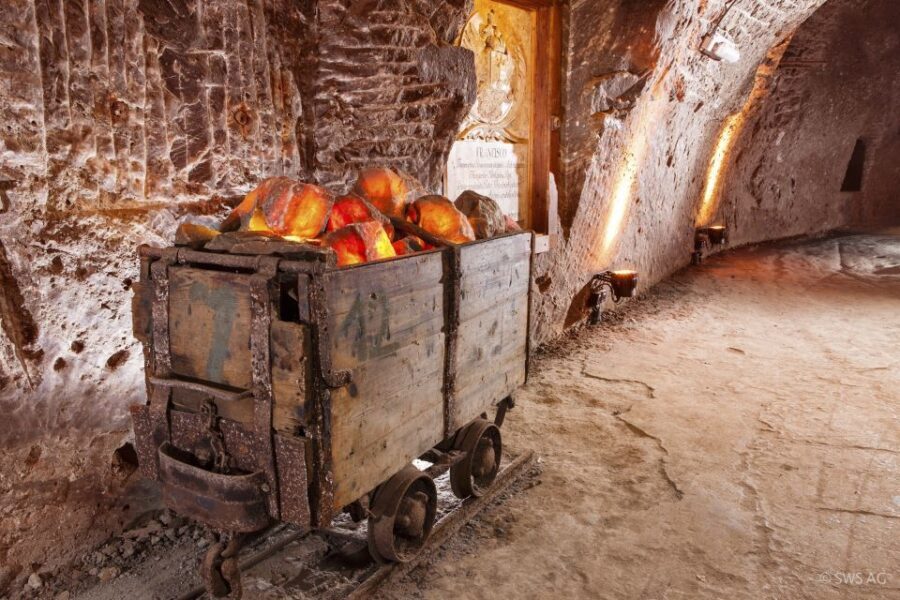 Bavarian Salt Mine Tour and Berchtesgaden - The Mine Railway, Miner’s Slides, and That Underground Salt Lake