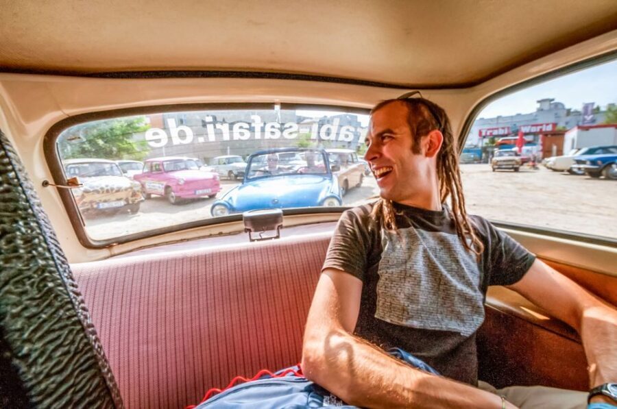 Berlin: 75-minute Trabi Safari - The Wall-area vibe: East Side Gallery and Oberbaum Bridge