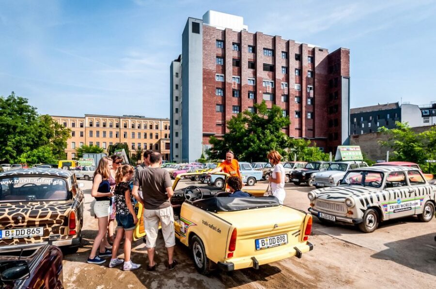 Berlin: 75-minute Trabi Safari - Checkpoint Charlie and the DDR wayfinding effect