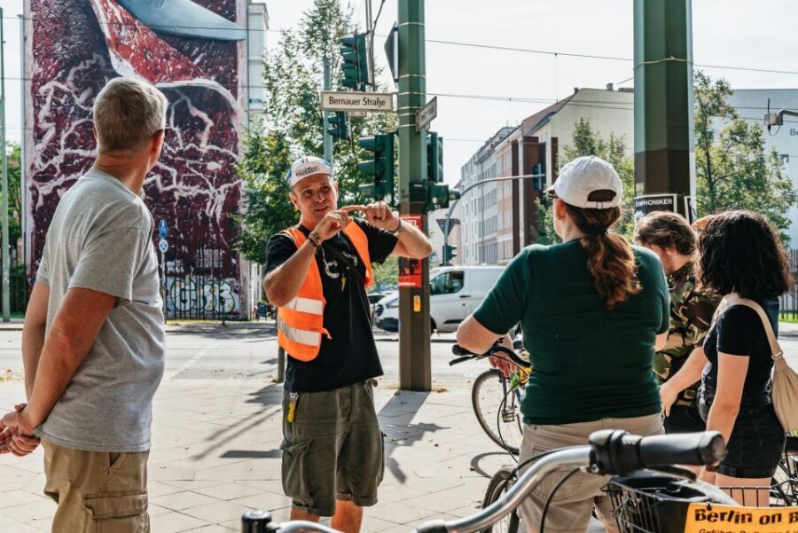 Berlin: Cold War Era History Guided Bike Tour - Bikes, safety gear, and small details that keep you comfortable