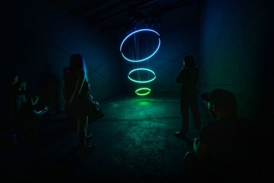 Berlin: DARK MATTER Experience KOLLEKTION Entry Ticket - Room-scale audiovisual moments: the bass, the glow, and the big feelings