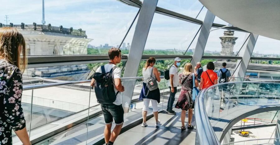 Berlin: Government District & Reichstag Hall Dome Visit - Entering the Reichstag: what to expect from ID, security, and rules