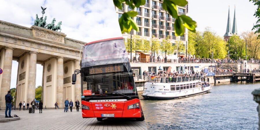 Berlin: Hop-On-Hop-Off Bus with Boat Cruise Option - Key things to know before you board
