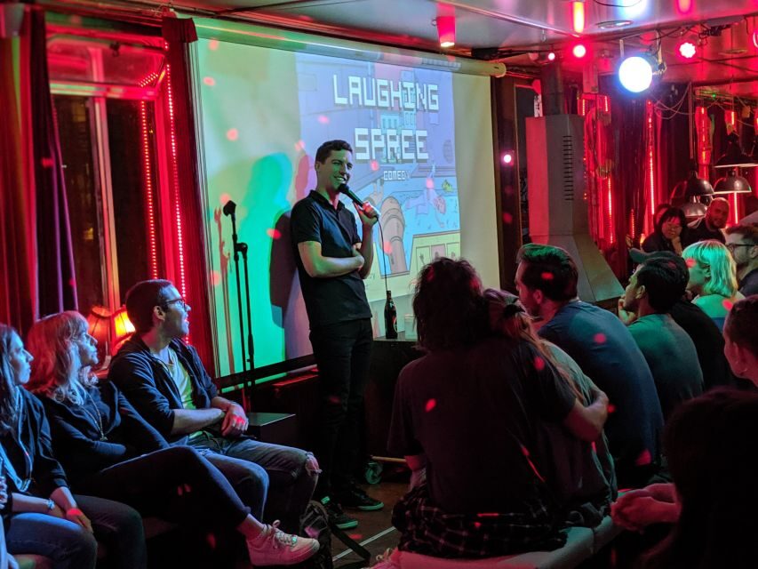 Berlin: Laughing Spree Comedy Show on a Boat - The Comedy Itself: English Stand-Up With Real Crowd Energy