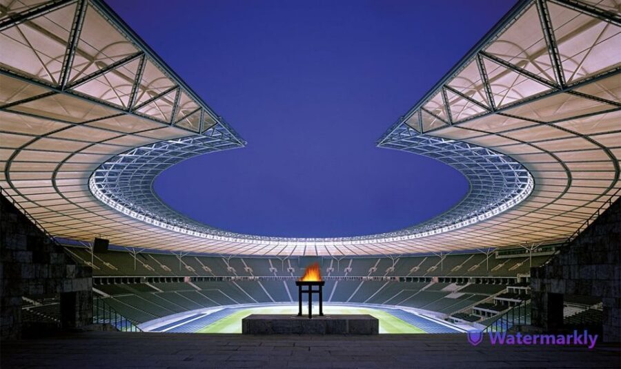 Berlin: Olympia Stadium Entrance Ticket - Views from the stands: seeing 74,475 seats without needing a matchday