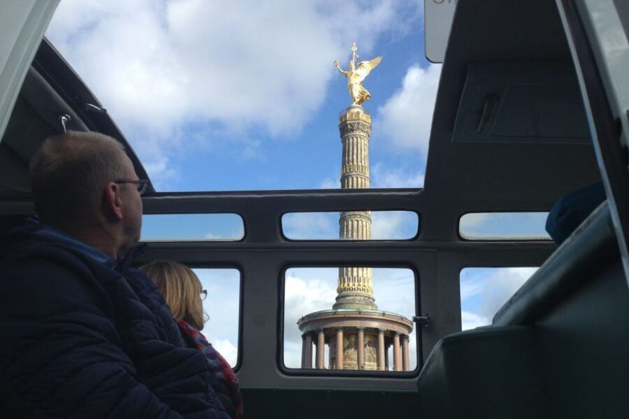 Berlin: Sightseeing Tour in Classic Volkswagen T1 Samba Bus - Key highlights worth knowing before you go