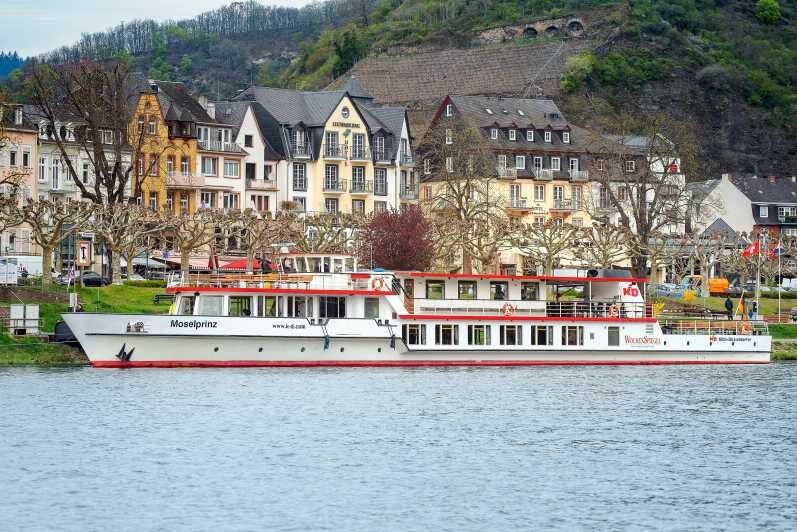 Cochem: Panoramic Cruise on the Moselle River - From the KD Ticket Office to your seat on deck