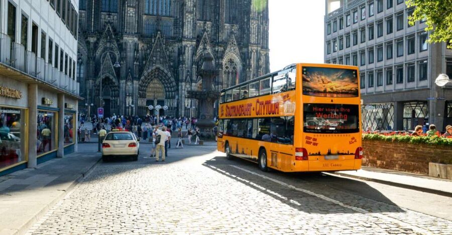 Cologne: 24h Hop-On Hop-Off Sightseeing Bus Ticket - Key things to know before you ride