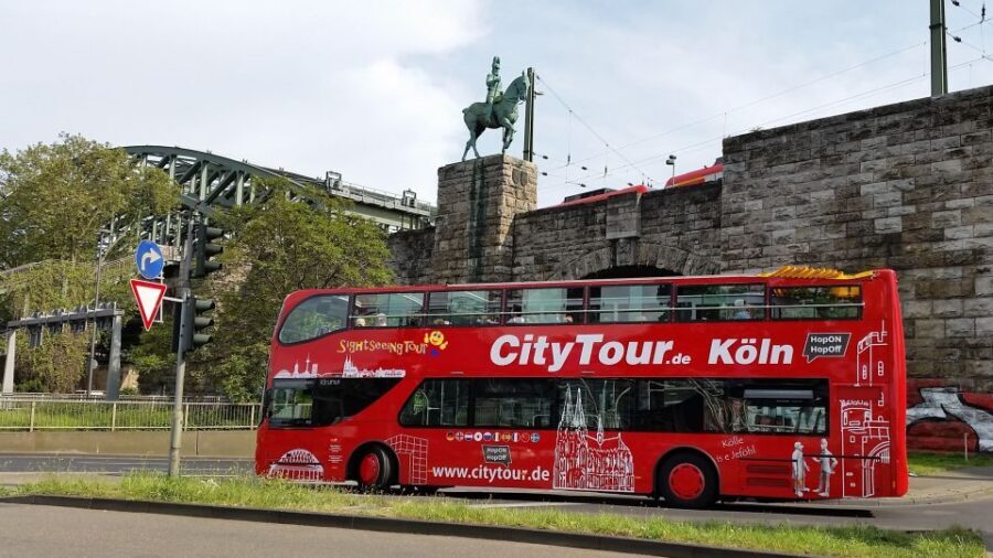 Cologne: 24h Hop-On Hop-Off Sightseeing Bus Ticket - Audio guide setup: how to hear English without fighting the German loudspeaker