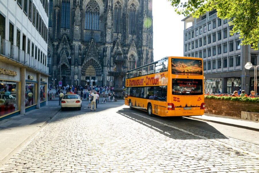 Cologne: 24h Hop-On Hop-Off Sightseeing Bus Ticket - From Kölner Dom to Old Town: the first stops you’ll want to prioritize