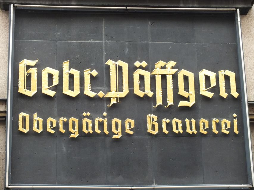 Cologne: Brewery Tour with Beer Tasting and Halven Hahn - The Cologne stories that keep the walk interesting