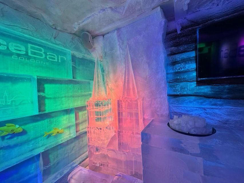 Cologne: IceBar Entry Ticket with Drinks - What You Wear in the Cold: Jacket, Gloves, Hat (Use Them Correctly)