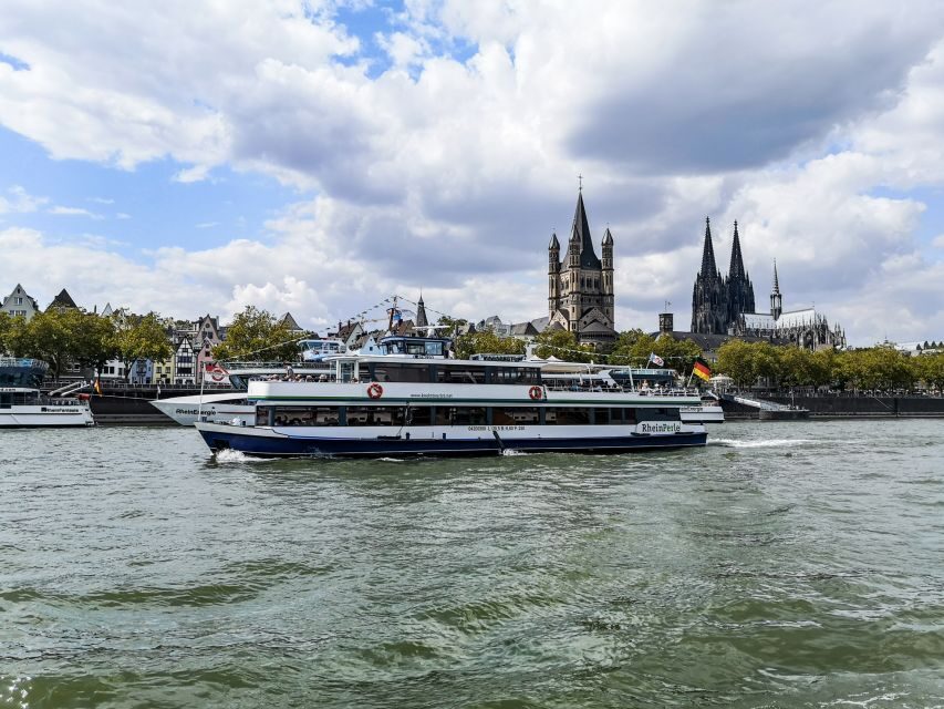 Cologne: Top Sights Rhine River Cruise - Skyline Tour - The Route: Dome Views, Rheinauhafen Crane Houses, and Five Bridges