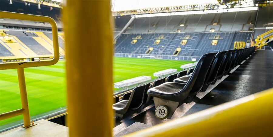 Dortmund: BVB Signal Iduna Park Stadium Walk - When the pitch isn’t matchday perfect: renovation can change the vibe
