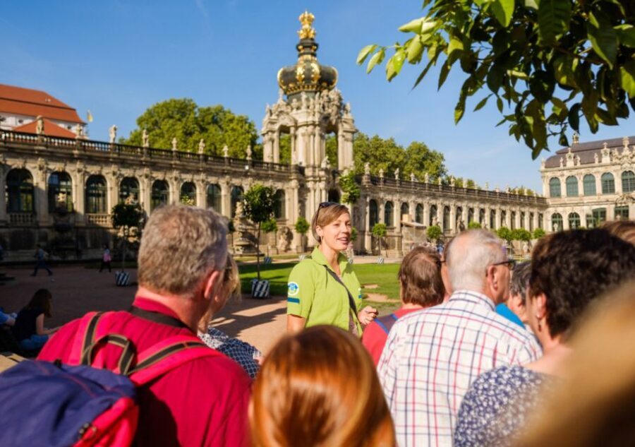 Dresden: 1-Day Hop-On-Hop-Off Bus Tour - Zwinger guided tour: the baroque complex you actually get to learn