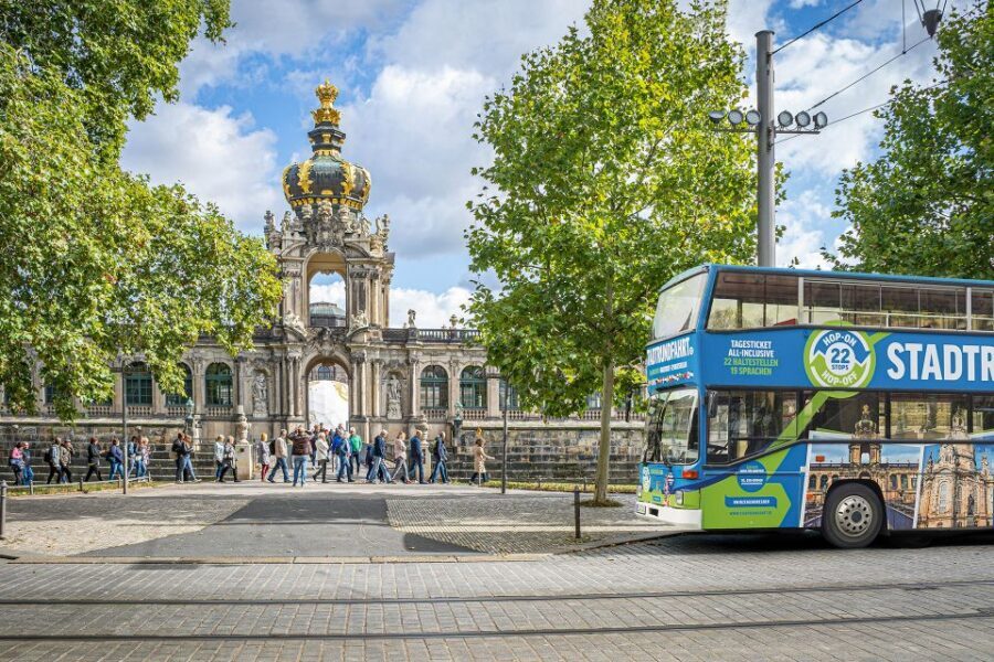 Dresden: 1-Day Hop-On-Hop-Off Bus Tour - Pfunds Dairy and Blue Wonder: the included stops that add flavor