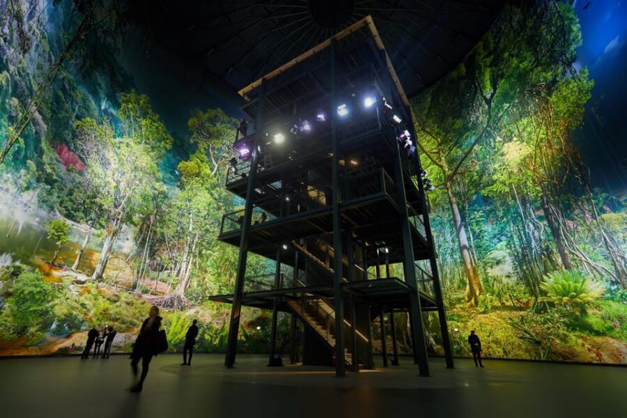 Dresden: 360° Panorama Amazonia Entry Ticket - Panometer Dresden and the Amazonia 360° setup