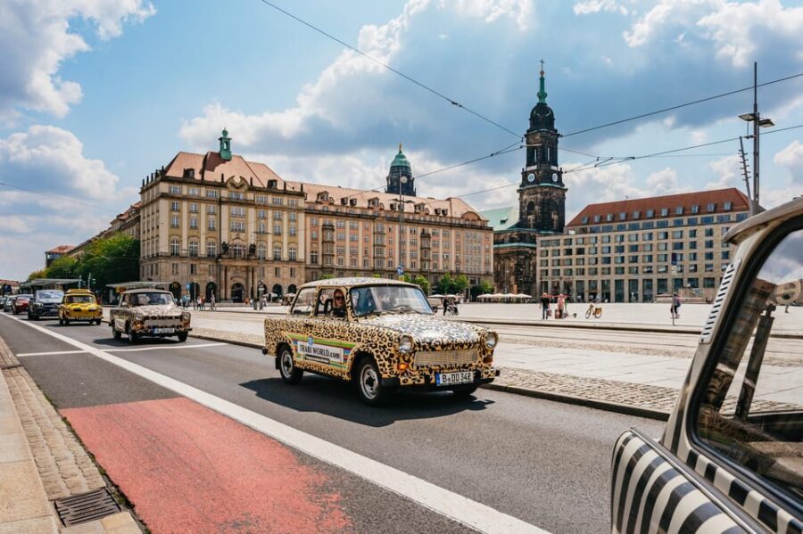 Dresden: Guided Sightseeing Tour in Classic Trabi Car - Driving time and the Trabi driving license souvenir
