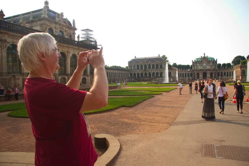 Dresden: Hop-On Hop-Off Sightseeing Bus Tickets - The Procession of Princes mural on Meissen porcelain tiles