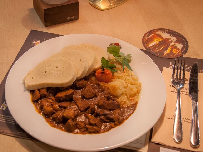Dresden: Walking Tour with a Night Watchman and Meal - Four Main-Dish Choices Plus Beer or Wine