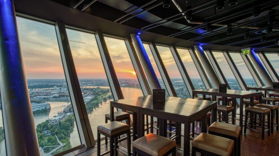 Düsseldorf: Rhine Tower Adult Entry - Crowds, vertigo, and weather: the reality check