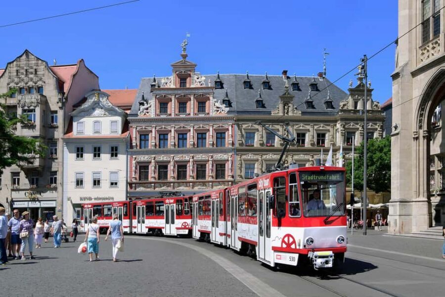 Erfurt Tour - City tour with the historic tram - A Small Catch on Ticket Pricing