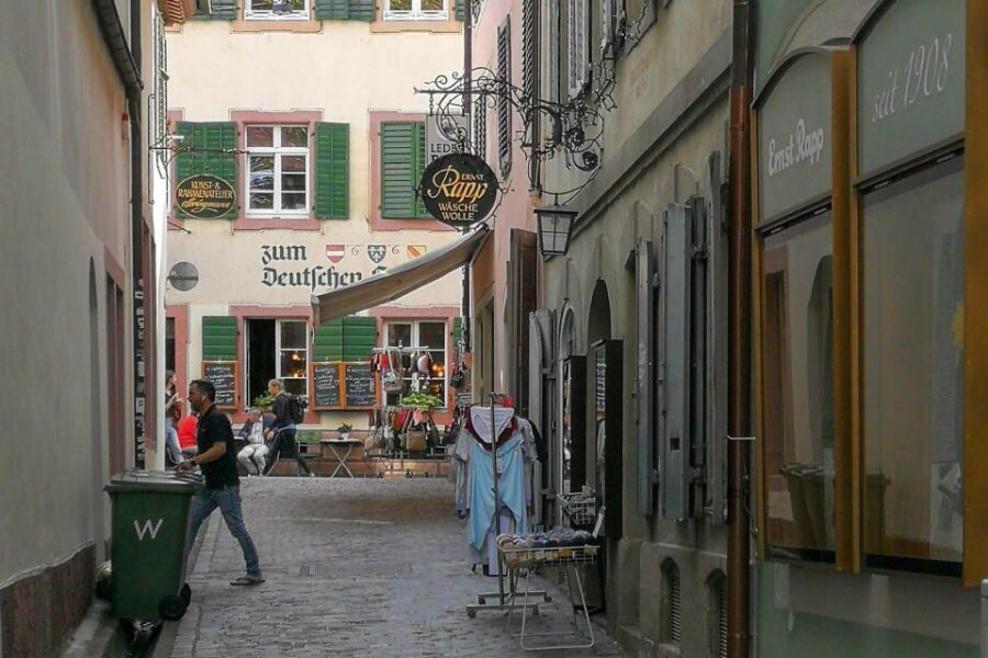 Freiburg: Gässle, Bächle and More City Tour - The city’s water and mosaics: spotting Bächle and Rheinkiesel details