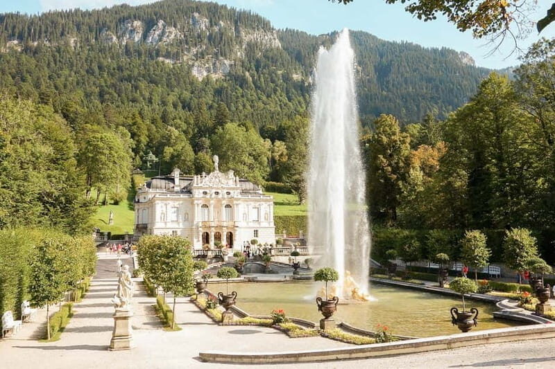 From Munich: Premium Neuschwanstein Castle & Linderhof Tour - Linderhof Palace: The More Intimate Ludwig Moment