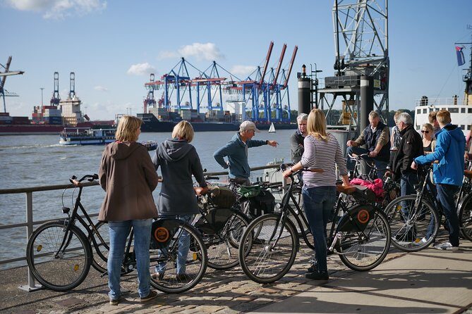 Guided Hamburg City Bike Tour - HafenCity and Speicherstadt Area Views: The Old-to-New Story in Motion