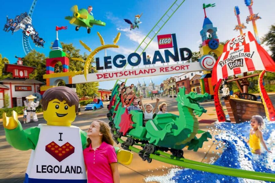 Günzburg: LEGOLAND® Deutschland Resort Admission Ticket - MYTHICA and MAXIMUS: the winged coaster that anchors the thrills