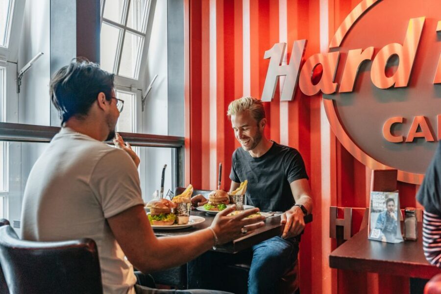 Hamburg: Hard Rock Cafe Skip-the-Line Meal - Hard Rock Cafe Hamburg: a port-side pit stop with serious stage energy
