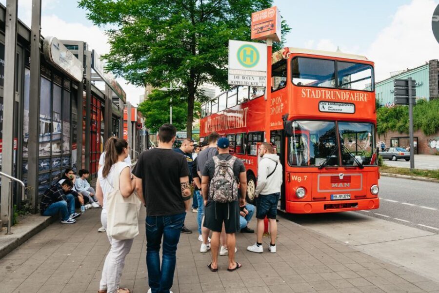Hamburg: Hop-On Hop-Off Bus with Harbor Cruise - The double-decker ride: what you’ll see along the loop