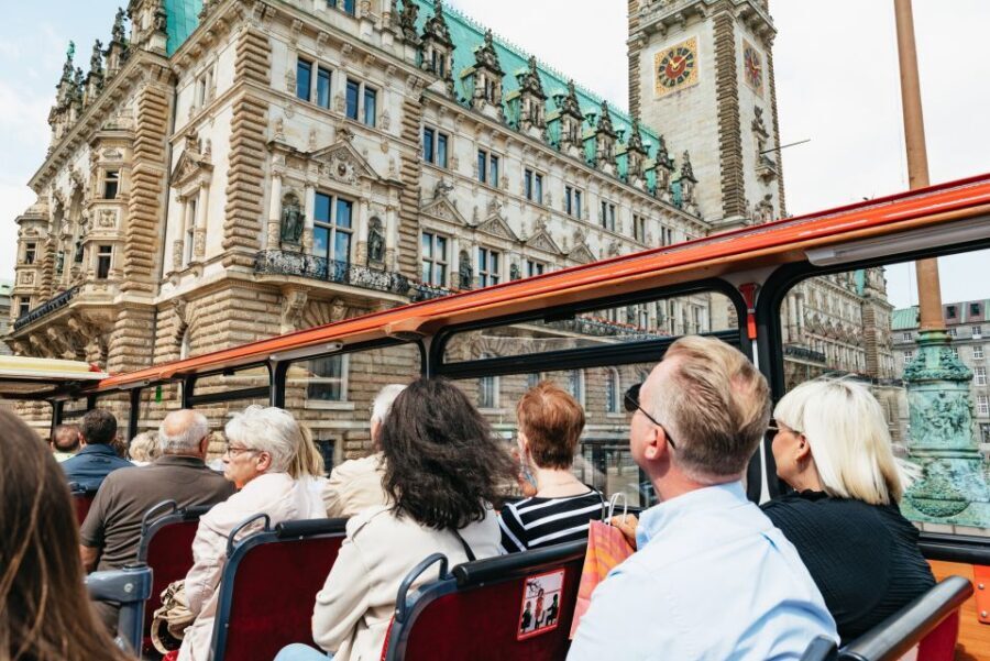 Hamburg: Line A Sightseeing Hop-On Hop-Off Bus Tour - Starting at Landungsbrücken: the view that sets the tone