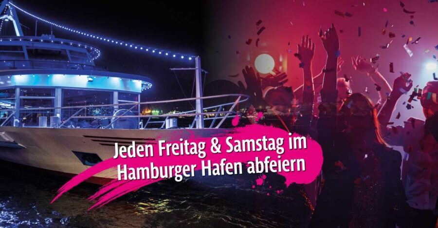 Hamburg: Saturday Night Boat Party - Night Views From the Elbe: What the Cruise Feels Like