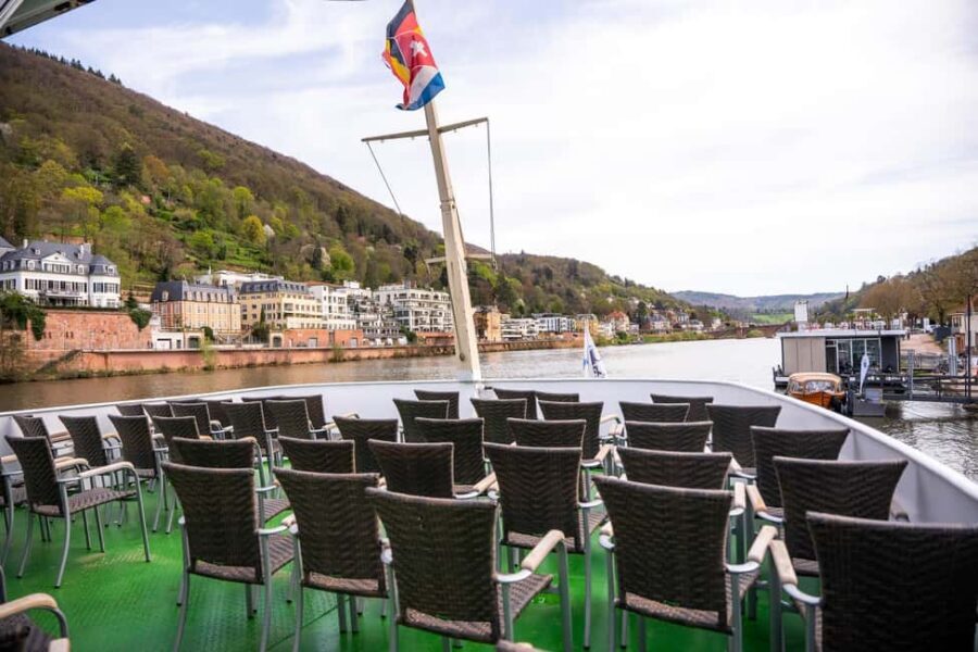 Heidelberg: Neckar River Sightseeing Cruise with a Drink - Neuenheimer Riverbank Villas, Philosophenweg Views, and the Riverfront Personality