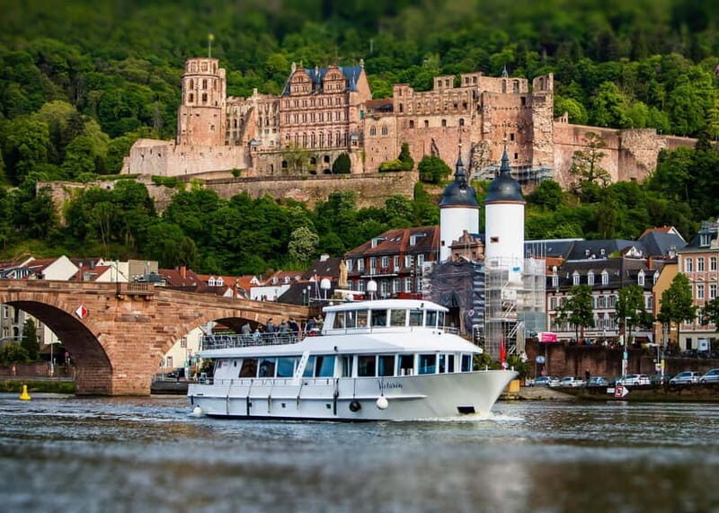Heidelberg: Neckar River Sightseeing Cruise with a Drink - The Wielblinger Wehrsteg Turn, the Town Hall Glimpse, and the Photo Stop Near Rhine-Neckar