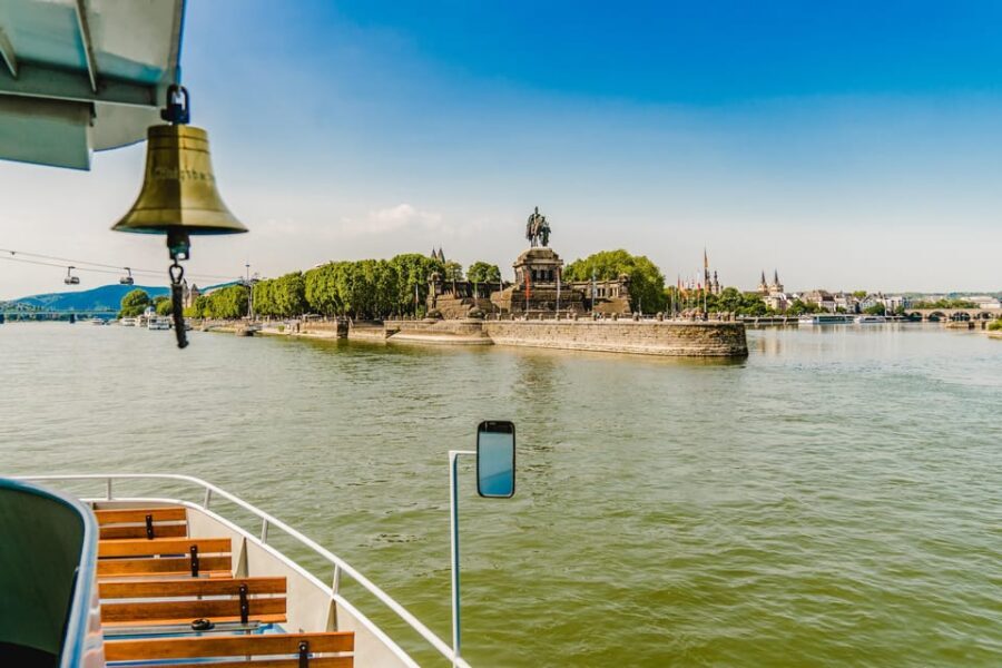 Koblenz: Rhine Valley Castles and Palaces Boat Tour - The Lahn estuary moment: Johanneskloster and All Saints Chapel