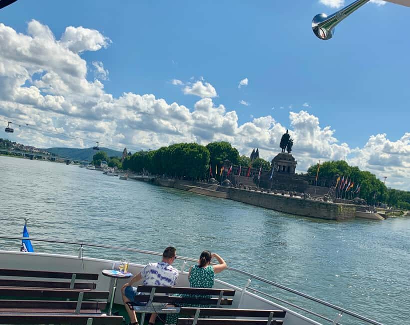 Koblenz:Rhine Valley boat tour along the castles and palaces - The Castle Stretch You Came For: Marksburg, Lahneck, Stolzenfels
