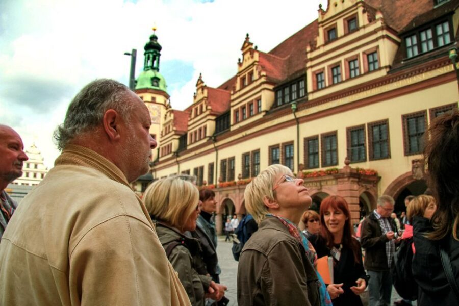 Leipzig: 1.5-Hour Historical Walking Tour in German - St. Thomas Church: the cultural gravity of Leipzig