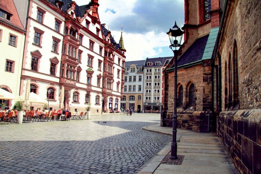 Leipzig: 1.5-Hour Historical Walking Tour in German - Getting oriented: starting at Katharinenstraße 8