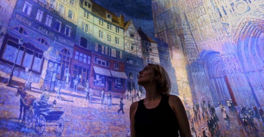 Leipzig: 360° Panorama THE CATHEDRALE OF MONET ticket - Panometer Leipzig and the Cathedral of Monet: What makes it click
