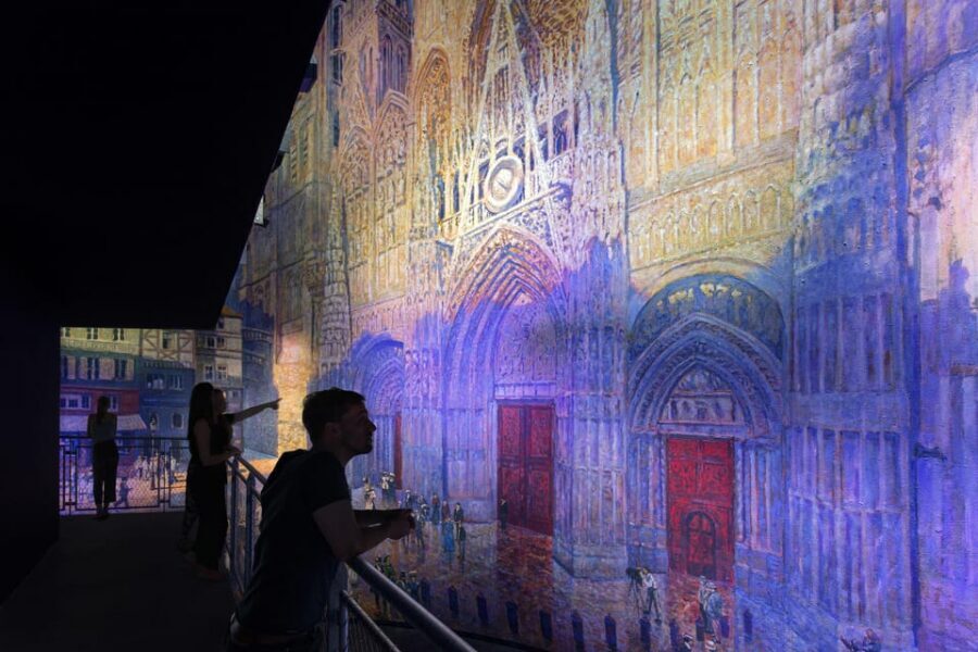 Leipzig: 360° Panorama THE CATHEDRALE OF MONET ticket - How the oil-canvas technique makes it feel real