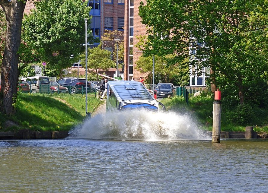 Lübeck: 1-Hour Splash Bus City Tour - Price and value for a $35, included-guide splash ride