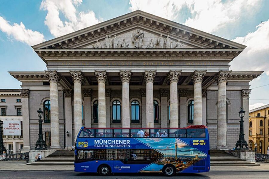 Munich: Big Bus Hop-On Hop-Off Tour by Open-Top Bus - City-Core Loop: Karlsplatz, Pinakotheken, Odeonsplatz, Marienplatz, and Viktualienmarkt