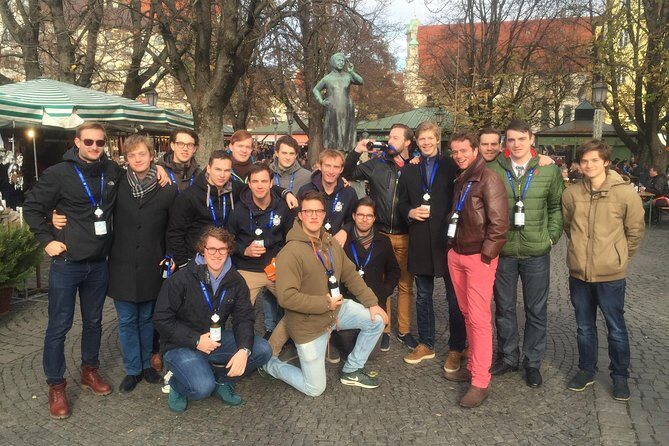 Munich City Walking Tour, includes Third Reich & Viktualienmarkt - The German Hunting and Fishing Museum: weapons, wildlife, and Wolpertinger