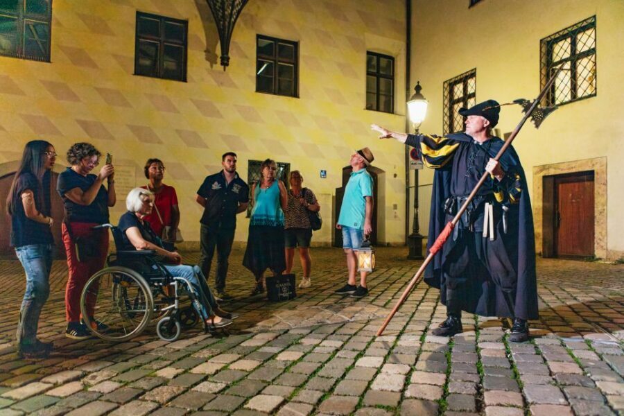 Munich: Middle Ages Tour with Night Watchman - City walls, Schwabinger Gate, and a halberd moment
