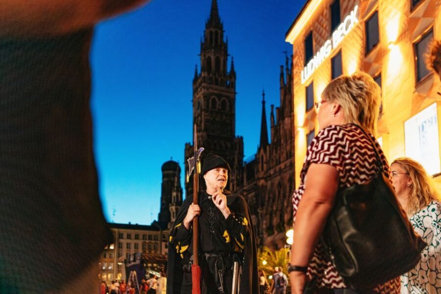 Munich: Middle Ages Tour with Night Watchman - Metzgerzeile and the medieval idea of punishment
