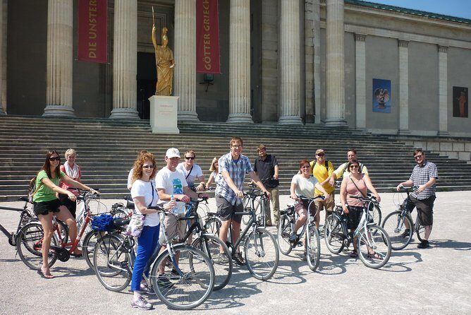 Munich Small-Group Bike Tour - Ludwig Maximilian University stop: a quick, smart pause