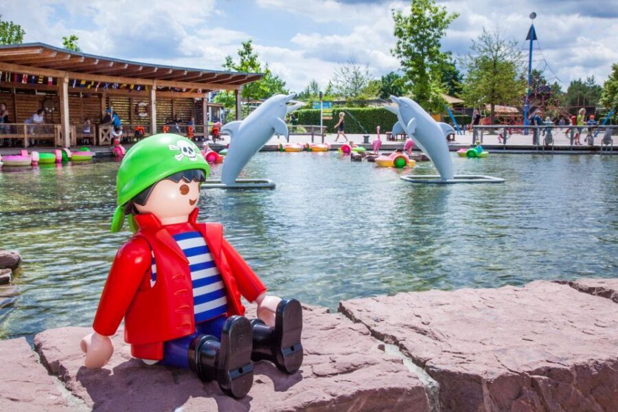 Nuremberg: PLAYMOBIL®- FunPark - Water Playground and Slide Area: Plan for Swimwear (Especially in Summer)