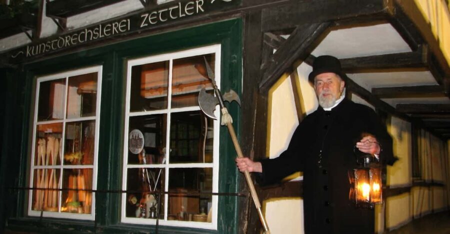 Schwerin: Tour with the Night Watchman - Schweriner Cathedral, Bischofstreet, and the Narrowest House